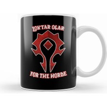 Humuts Lok'tar Ogar For The Horde! 01 Kupa Bardak Porselen