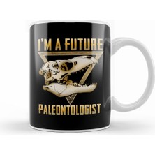 Humuts Cute I M A Future Paleontologist Dinosaur Fossil Kupa Bardak Porselen
