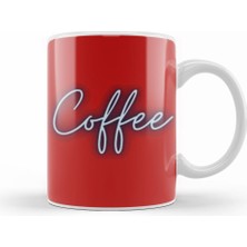 Humuts Cat Funny Coffee Drinks Art Lover Gift Quote   Vintage Retro Rainbow Style Kupa Bardak Porselen