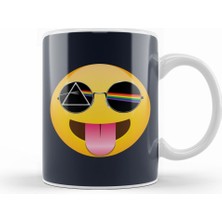 Humuts Dark Side Of The Sticking Out Tongue Emoji Kupa Bardak Porselen