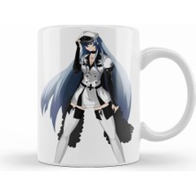 Humuts Akame Ga Kill Esdeath Karakter Tasarım Kupa Bardak Porselen