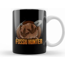Humuts Cute Fossil Hunter Paleontology Dinosaur Obsessed Kupa Bardak Porselen