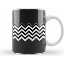 Humuts Twin Peaks Black Lodge Red Room Kupa Bardak Porselen