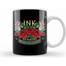 Humuts Funny Ink It Does A Body Good Tattoo Artist Pun Kupa Bardak Porselen