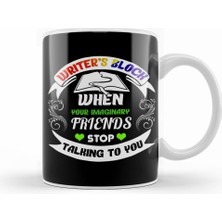 Humuts Funny Writer S Block And Imaginary Friends Author Kupa Bardak Porselen