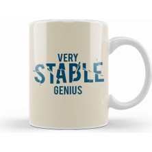 Humuts Trump Very Stable Genius Kupa Bardak Porselen