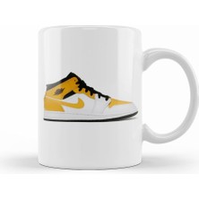 Humuts Jordan 1 Mid University Gold Kupa Bardak Porselen