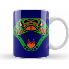 Humuts Cobra Snake Animals Cute Funny Kupa Bardak Porselen