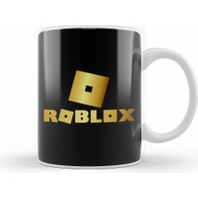 Humuts Roblox Gold Kupa Bardak Porselen