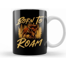 Humuts Wild Bison Born To Roam Animals In Nature Kupa Bardak Porselen