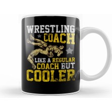 Humuts Wrestling Coach Like A Regular Coach But Cooler Kupa Bardak Porselen