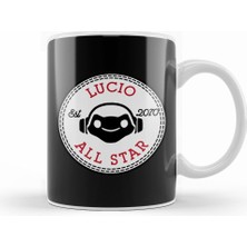 Humuts Lucio Overwatch All Star Converse Kupa Bardak Porselen