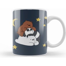 Humuts We Bare Bears 0125 Kupa Bardak Porselen