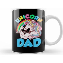 Humuts Awesome Unicorn Dad Cool Unicorn Dads Kupa Bardak Porselen