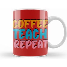Humuts Funny Coffee Drinks Art Lover Gift Quote Vintage Retro Rainbow Style Kupa Bardak Porselen