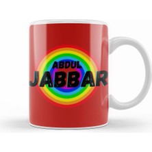 Humuts Kareem Abdul Jabbar   Basketball Gifts Vintage Retro Rainbow Quotes For Boys And Dad Kupa Bardak Porselen