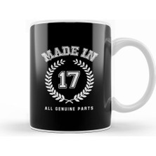 Humuts 2017 Made In 17 All Genuine Parts Kupa Bardak Porselen