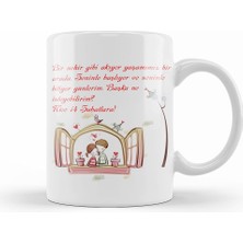 Humuts Sevgililer Günü Sevgiliye Hediye 027 Kupa Bardak Porselen