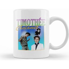 Humuts Timothee Chalamet Retro Tee 01 Kupa Bardak Porselen