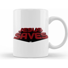 Humuts Jesus Saves Worn By Keith Moon The Who Kupa Bardak Porselen