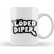 Humuts Loaded Diaper Logo Kupa Bardak Porselen
