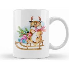 Humuts Yılbaşı Yeni Yıl Konseptli New Year 010 Kupa Bardak Porselen