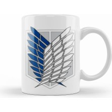 Humuts Attack On Titan Logo Kupa Bardak Porselen