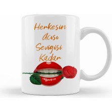 Humuts Sevgiliye Aşk Sevgi Komik 01 Kupa Bardak Porselen