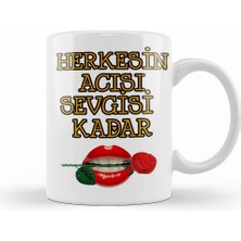 Humuts Sevgiliye Aşk Sevgi Komik Kupa Bardak Porselen