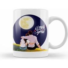 Humuts Sevgililer Günü Sevgiliye Hediye 035 Kupa Bardak Porselen