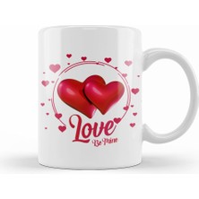 Humuts Sevgililer Günü Sevgiliye Hediye 086 Kupa Bardak Porselen