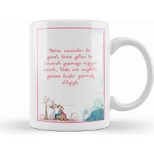 Humuts Sevgililer Günü Sevgiliye Hediye 0233 Kupa Bardak Porselen