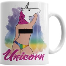 Humuts Unicorn 3 Kupa Bardak Porselen