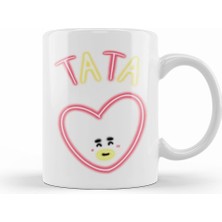Humuts BT21 Glowing Tata Kupa Bardak Porselen