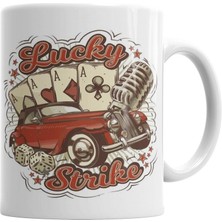 Humuts Love Music Müzik Kupa Bardak Porselen