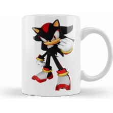 Humuts Shadow The Hedgehog Sonic Kupa Bardak Porselen