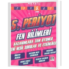 Netbil Yayıncılık 5. Sınıf Fen Bilimleri Periyot Soru Bankası Netbil (Bolnot'a Özel Güncel Içeriğe Sahiptir)