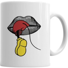 Humuts Mouse Na Boca Kupa Bardak Porselen