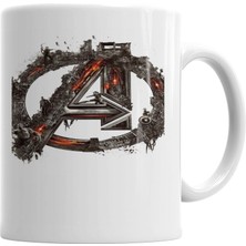 Humuts Avengers Flowers Kupa Bardak Porselen