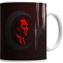 Humuts Atatürk Imzalı(1) Kupa Bardak Porselen