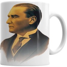 Humuts Mustafa Kemal Atatürk 05 Kupa Bardak Porselen