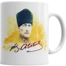 Humuts Mustafa Kemal Atatürk 15 Kupa Bardak Porselen