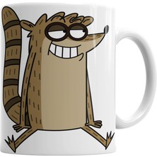 Humuts Regular Show Rigby 02 Kupa Bardak Porselen