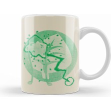 Humuts Ash Grass Type Kupa Bardak Porselen