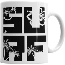 Humuts Surf Kupa Bardak Porselen