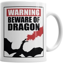 Humuts Cuidado Dragao Feroz Kupa Bardak Porselen