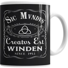 Humuts Dark Brotherhood Kupa Bardak Porselen