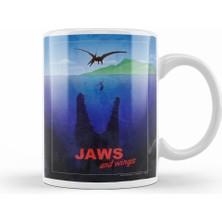 Humuts Jurassik Park Jaws Kupa Bardak Porselen
