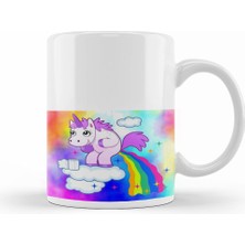 Humuts Unicorn Kupa Bardak Porselen