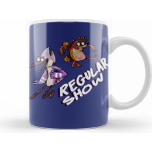 Humuts Regular Show  Kupa Bardak   Porselen